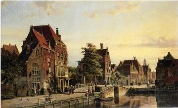 unknow artist European city landscape, street landsacpe, construction, frontstore, building and architecture. 142 Germany oil painting art